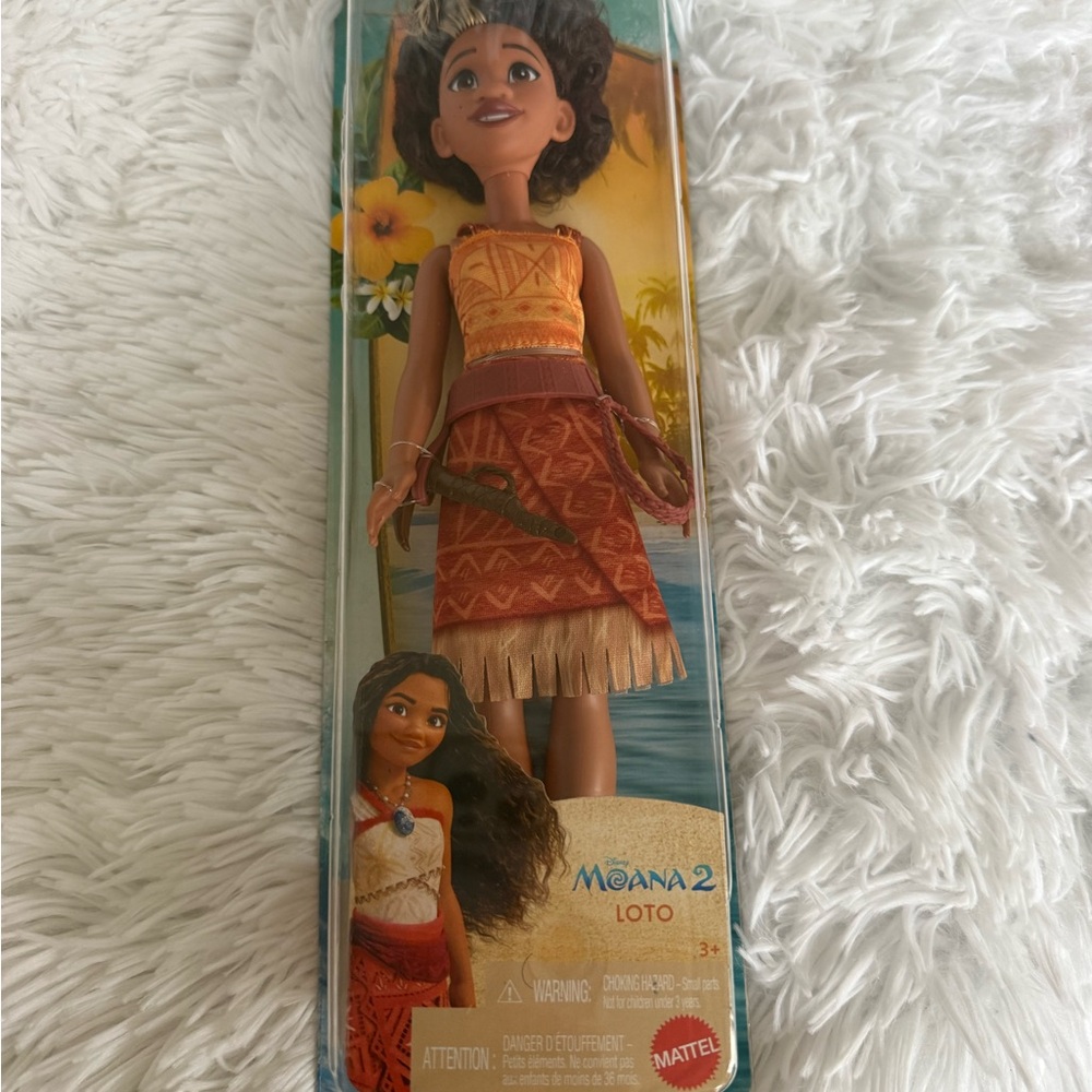 Disney Moana 2 Loto Doll Mattel New in Box 11”